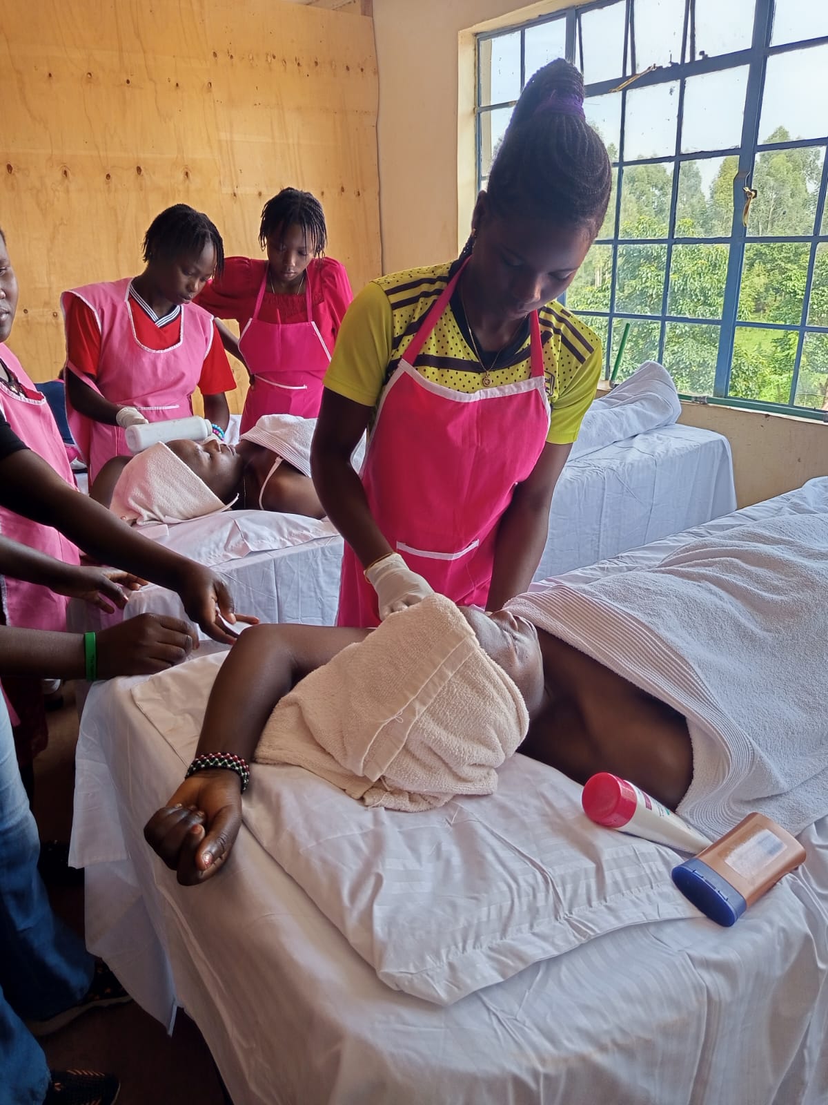 Ebukanga TVC trainees learning practical skills